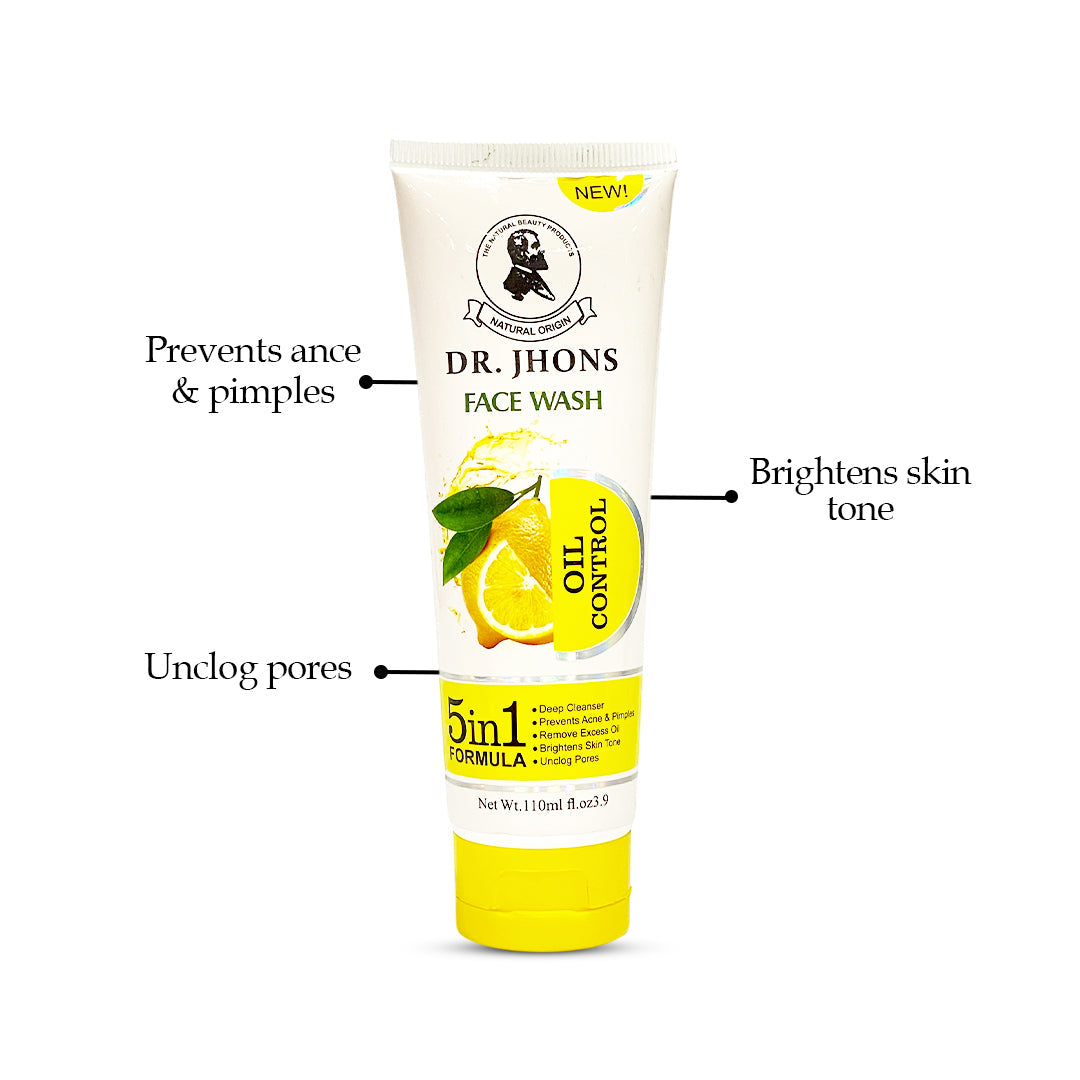 OIL CONTROL FACE WASH - Dr Jhons Skin Care