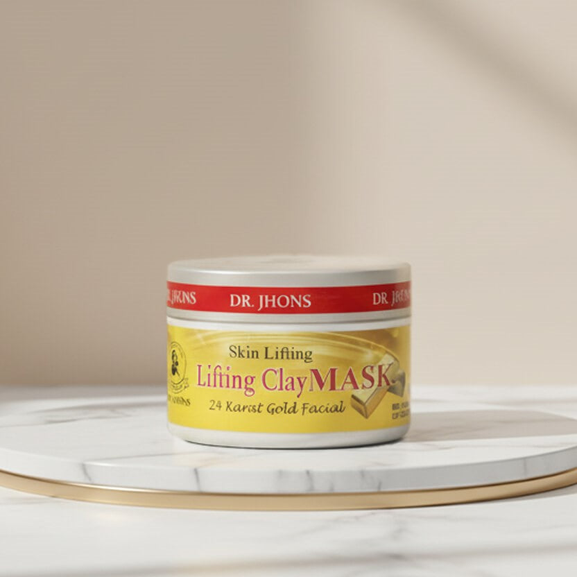 24K GOLD CLAY MASK - Dr Jhons Skin Care