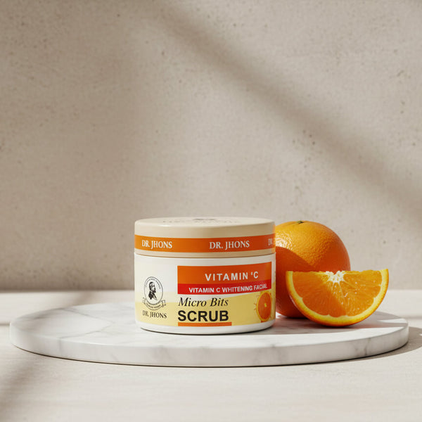 VITAMIN C SCRUB JAR - Dr Jhons Skin Care